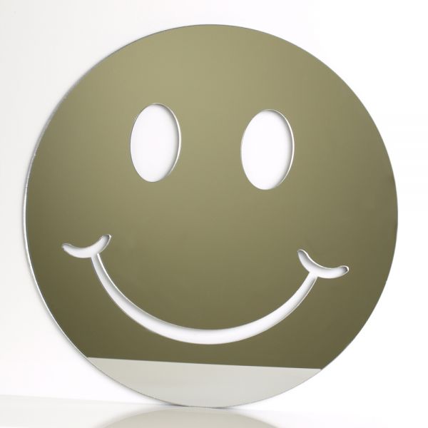 Smiley Shaped Acrylic Mirrors Several Sizes Available 