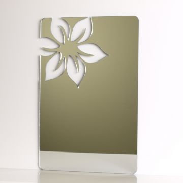 Floral Rectangle Mirror