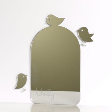 Personalised Birdcage Mirror