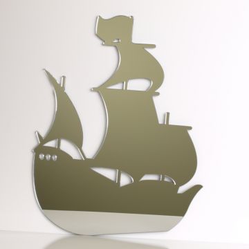 Pirate Ship Mirror