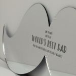 Personalised Father's Day Mirror