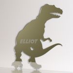 Personalised Tyrannosaurus Rex Dinosaur Mirror